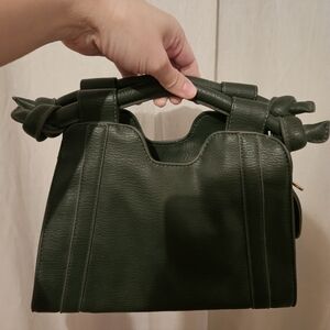 Anthropology Mini Green Handbag